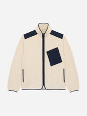 Summit Fleece Ecru Midnight 3sixteen