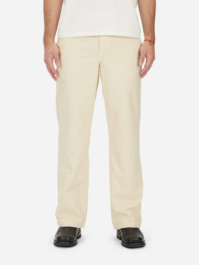 Work Pant ~ Ecru Twill