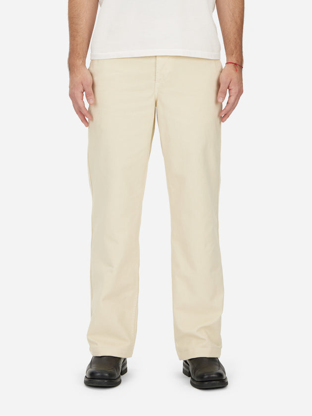 Work Pant - Ecru Twill | 3sixteen