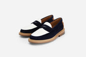 20th Anniversary Loafer Cream Suede