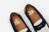 20th Anniversary Loafer Cream Suede