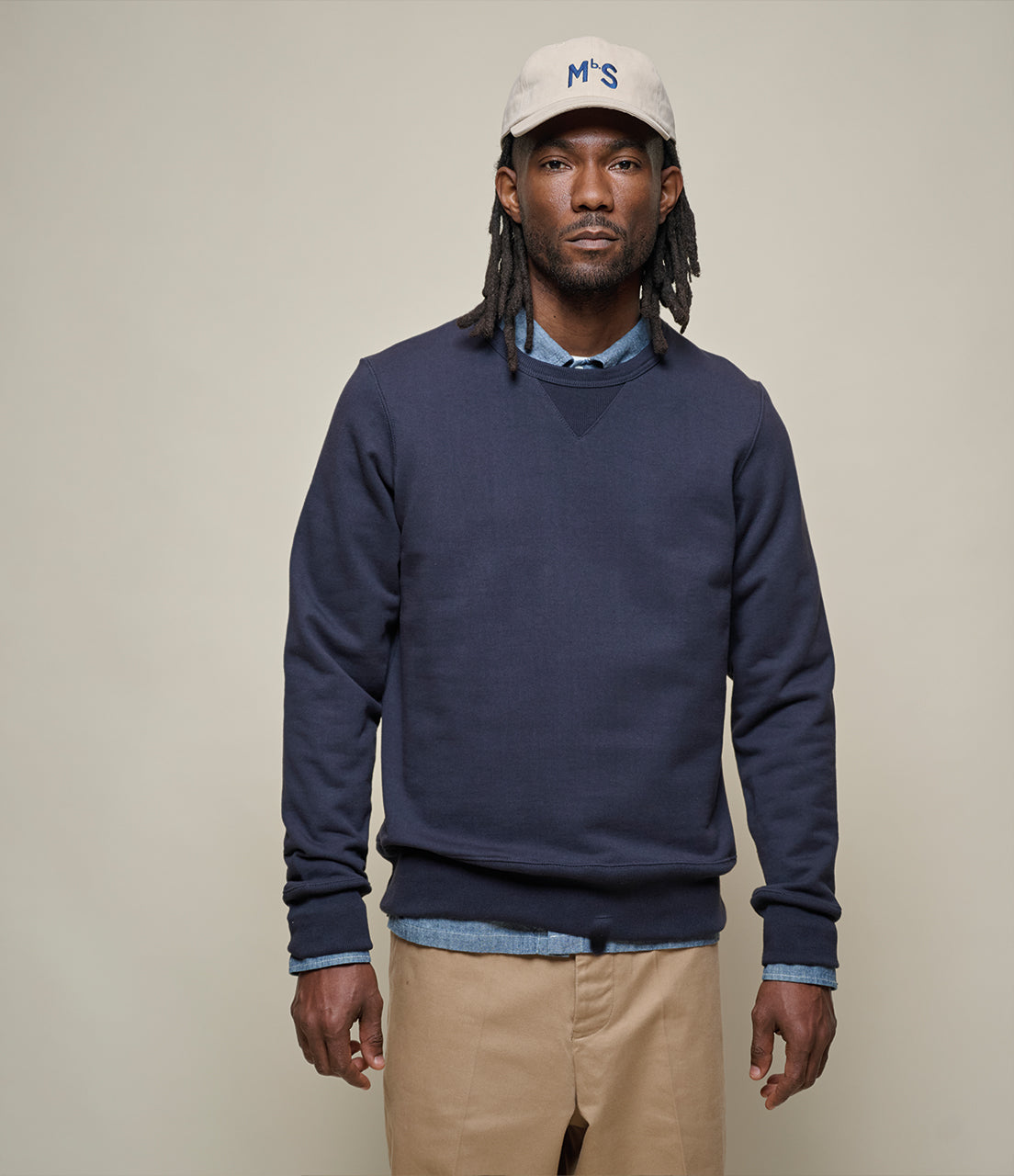 3s48 Loopwheeled Classic Fit Heavyweight Sweatshirt