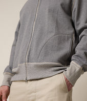 3S83 Loopwheeled Relaxed Fit Heavyweight Zip Jacket