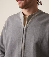 3S83 Loopwheeled Relaxed Fit Heavyweight Zip Jacket