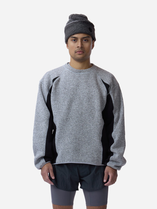 Track Crew Grey Black 3sixteen