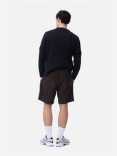 Drawstring Short ~ Chocolate Linen
