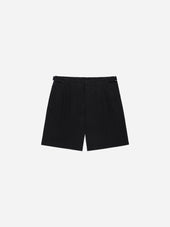 Safari Shorts ~ Black Poplin