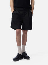 Safari Shorts ~ Black Poplin