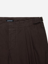 Safari Shorts Brown Poplin 3sixteen