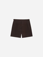 Safari Shorts ~ Brown Poplin