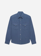 Snap Western Shirt Garment Dyed