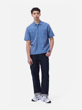Short Sleeve Workshirt Pigment Dye