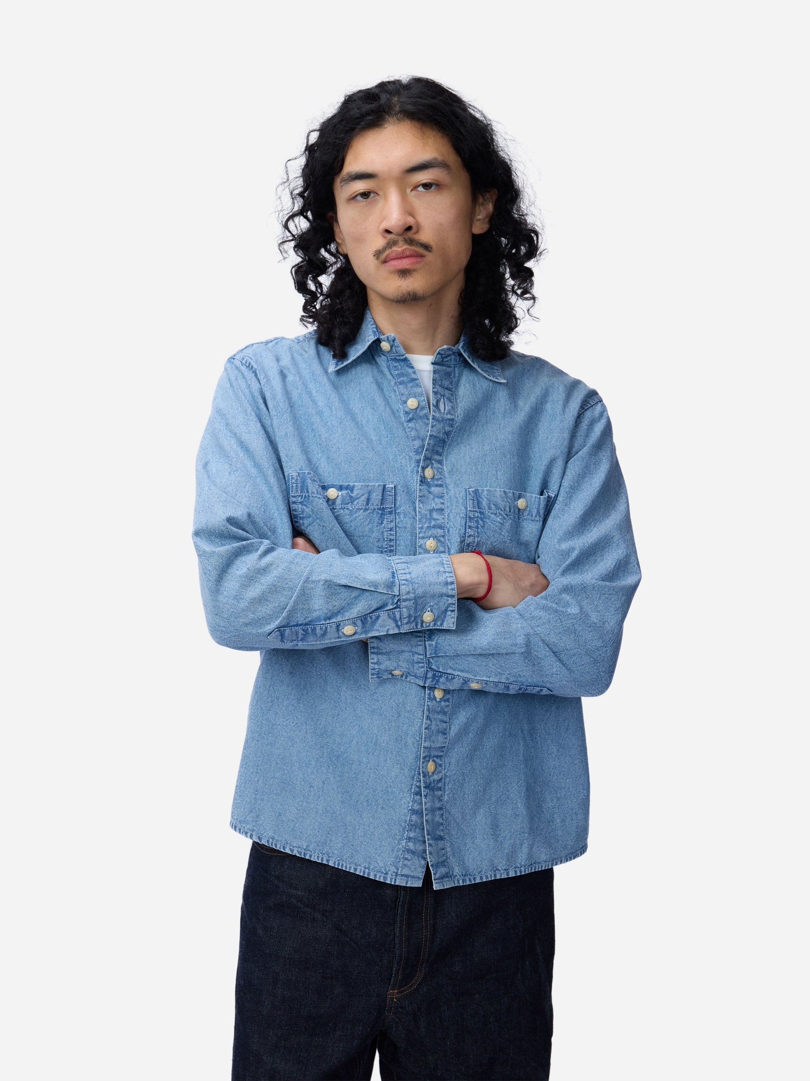Utility Shirt Washed Indigo