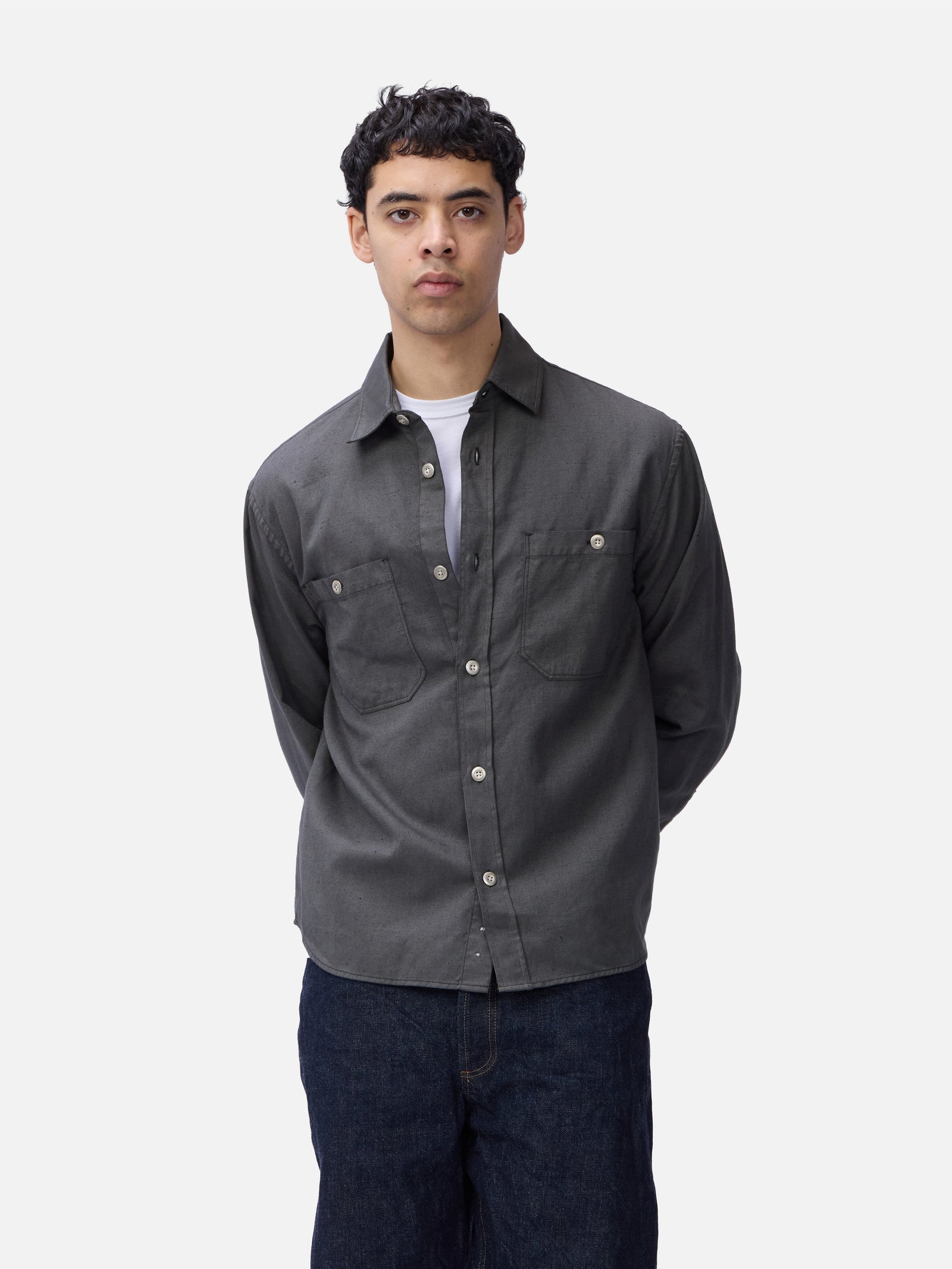 Utility Overshirt Pavement Overdye Canvas