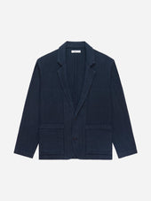 Work Blazer Midnight Linen