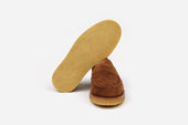 Crepe Wedge Loafer Snuff Suede