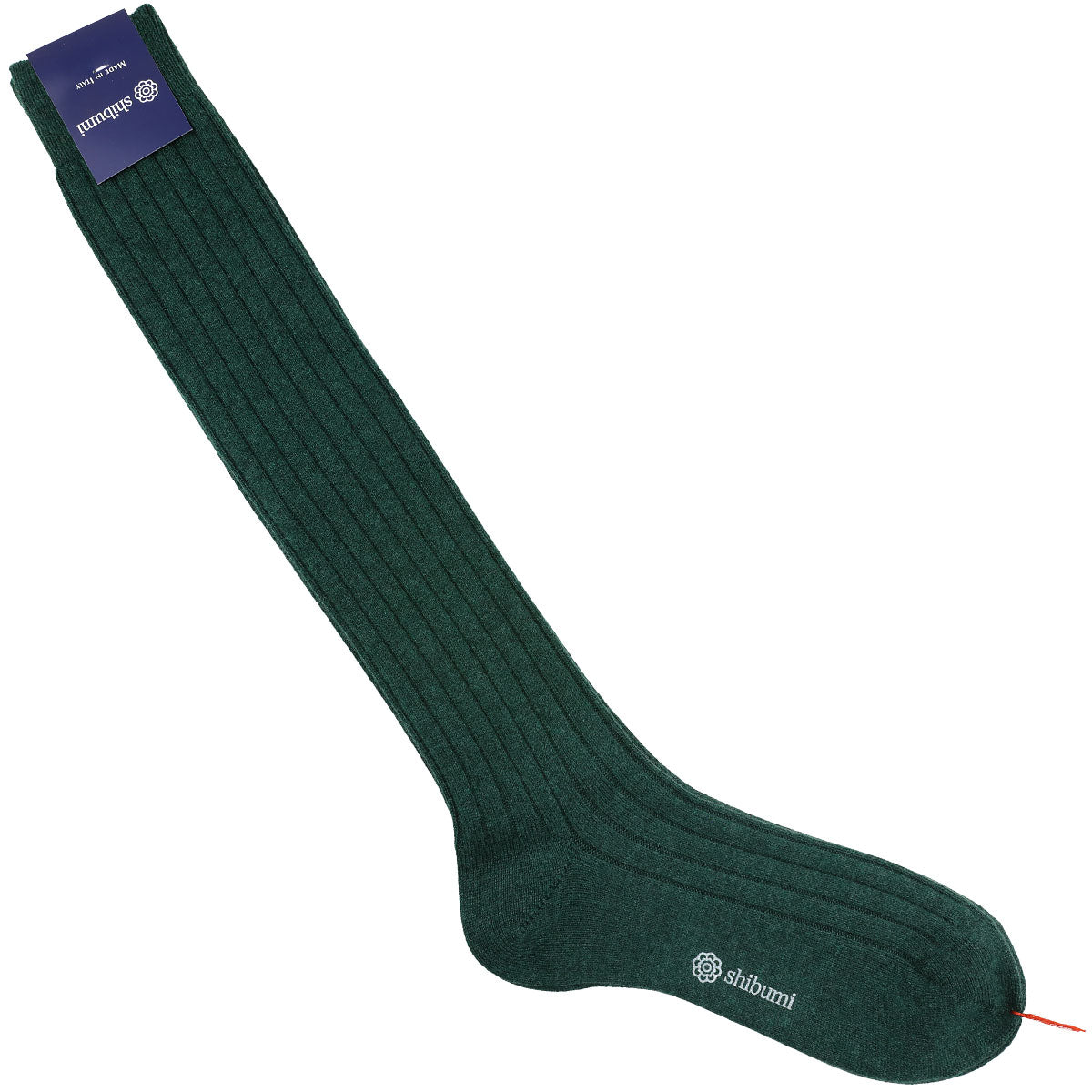 Knee Socks Ribbed Cashmere