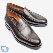 Penny Loafer Ii Bitter Choco Rufer Wide Last Rtw