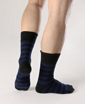 Retro Striped Cotton Socks