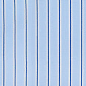 Poplin Semi Spread Shirt Ticking Stripe Cocktail Cuffs