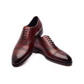 Huayra Adelaide Oxford Bordeaux Hand Welted Contemporary Classics