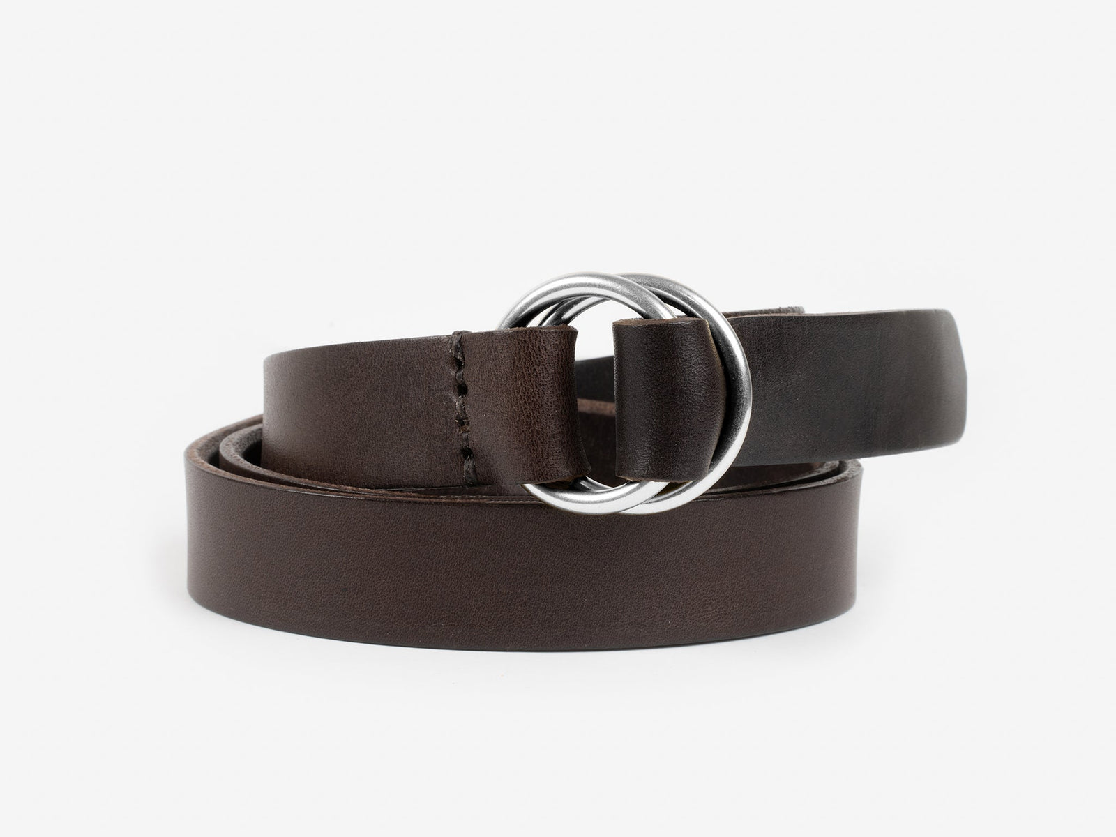 No. 618 O-Ring Belt, Dark Brown