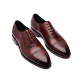 Huayra Adelaide Oxford Bordeaux Hand Welted Contemporary Classics