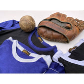 Ball Tee - Blue/White