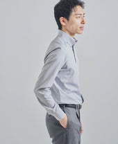 TOKYO SLIM FIT Button Down Pinpoint Oxford J-Tech Easy care