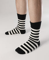 Retro Striped Cotton Socks