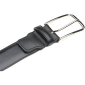 Herring Westminster II Belt in black calf silver buckle
