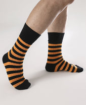 Retro Striped Cotton Socks