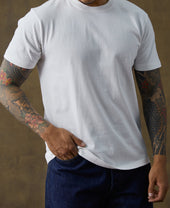9 oz Cotton Tubular T-Shirt - White