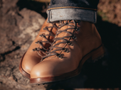 The HAROLD Hiking Boot - Horween Natural Leather