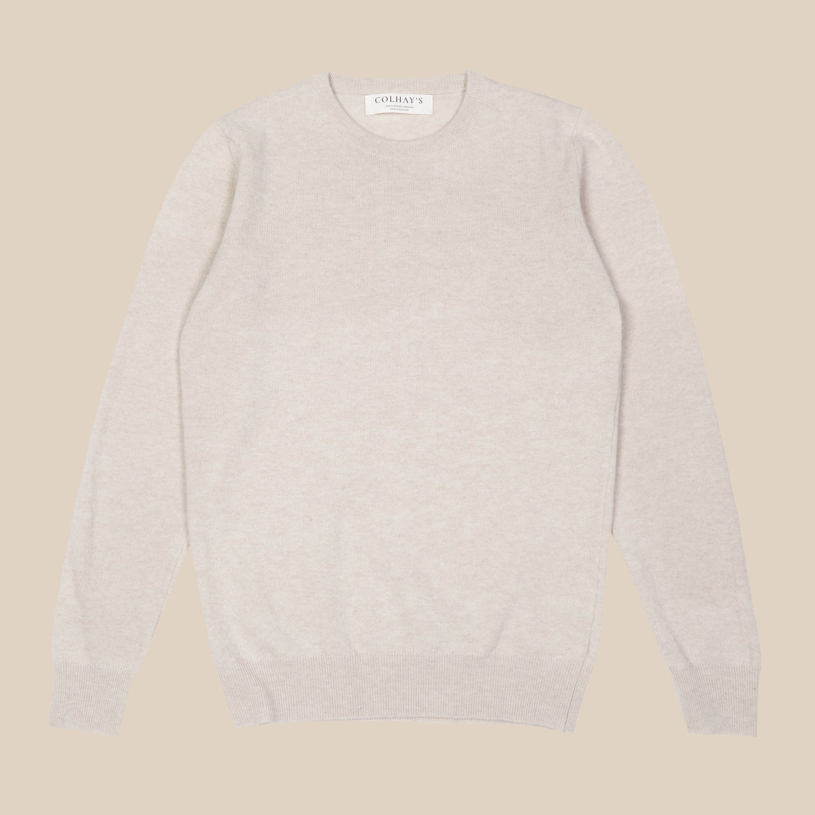 Superfine Lambswool Crew Neck In