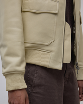 Flight Jacket Butter Yellow