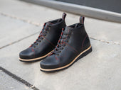 Rose Anvil X GORAL Monkey Boots - Blood Core Leather Black - PRE ORDER