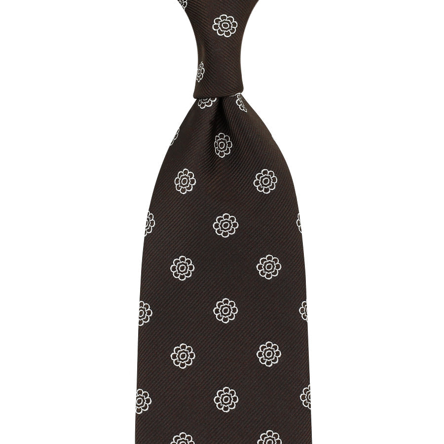 Shibumi Flower Japanese Jacquard Silk Tie