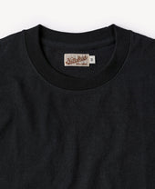 9 oz Cotton Tubular T-Shirt - Black