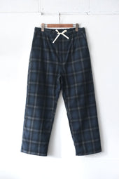 Fujito Pajama Pants Check Navy Check Directors Web Shop Powered By Base
