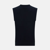 Cashmere Round Neck Vest
