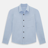 Pale Blue Hyde Overshirt