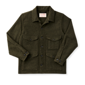 Mackinaw Wool Cruiser Jacket - Forest Green