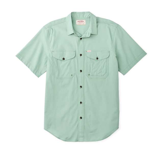 Twin Lakes Short Sleeve Sport Shirt - Granite Green