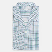 And Green Multi Check Pyjama Shirt