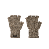 Fingerless Knit Gloves - Root Heather
