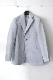 FUJITO N.O.UN Jacket Indigo Stripe | Directors Web Shop powered by BASE