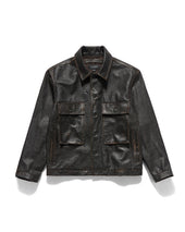 KW M43 LEATHER JACKET / VINTAGE BLACK