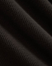 Thermal Henley in Cozy Waffle | Black