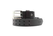 CEINTURE MALTESE/LISSE NOIR